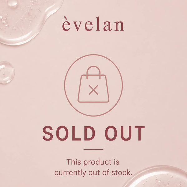 Skincare packaging preview bottle by èvelan skincare